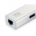 LevelOne USB-0503 Gigabit Ethernet Network adapter, Wired, USB, 1000 Mbit/s, Silver, White