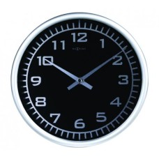NeXtime klok 2953 Blacky, Ø 25 cm, Wall, Black NeXtime klok 2953 Blacky, Ø 25 cm, Wall, Black