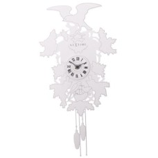 NeXtime klok 2988 Cuckoo Weeble, 41x21 cm, Wall, White NeXtime klok 2988 Cuckoo Weeble, 41x21 cm, Wall, White