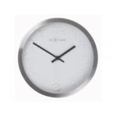 NeXtime klok 2991ar Paniki Number, Ø34 mm, Wall, White NeXtime klok 2991ar Paniki Number, Ø34 mm, Wall, White