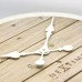 NeXtime klok 3134wi Plank, Ø50 cm, Wall, White NeXtime klok 3134wi Plank, Ø50 cm, Wall, White