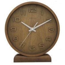 NeXtime klok 5192gs Wood Wood Small, 22x20 cm, Wall, Wood, Gray NeXtime klok 5192gs Wood Wood Small, 22x20 cm, Wall, Wood, Gray