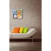 NeXtime klok 8170 Go van Go, 43x43 cm, Wall, Multi-color NeXtime klok 8170 Go van Go, 43x43 cm, Wall, Multi-color
