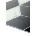 NeXtime klok 8171 Cubic, 43.5x37 cm, Wall, Black/ White/ Gray NeXtime klok 8171 Cubic, 43.5x37 cm, Wall, Black/ White/ Gray