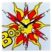 NeXtime klok 8173 Boom, 43x43 cm, Wall ,Red/ Yellow/ White NeXtime klok 8173 Boom, 43x43 cm, Wall ,Red/ Yellow/ White