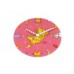 NeXtime klok 8810 Tickle My Tummy, Ø30 cm, Wall, Pink/ Multi-color NeXtime klok 8810 Tickle My Tummy, Ø30 cm, Wall, Pink/ Multi-color