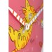 NeXtime klok 8810 Tickle My Tummy, Ø30 cm, Wall, Pink/ Multi-color NeXtime klok 8810 Tickle My Tummy, Ø30 cm, Wall, Pink/ Multi-color