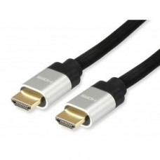 Equip 119382 HDMI Cable, HDMI Type A, 48 Gbit/s, Audio Return Channel (ARC) Black,Silver, 3m