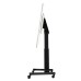 Neomounts NM-HUB2LIFTBLACK Motorised Trolley for Microsoft Surface Hub 2S(X) 50-51", 150