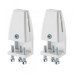 Neomounts NS-CLMP25WHITE clamp set of 2, 8 - 25 mm, Desk, 42 mm, 31 mm, 89 mm, 46.5 cm