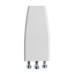 Neomounts NS-CLMP25WHITE clamp set of 2, 8 - 25 mm, Desk, 42 mm, 31 mm, 89 mm, 46.5 cm
