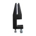 Neomounts NS-CLMP40BLACK Desk clamp set for NS-GLSPROTECTXXX set of 2, 5 kg, 25 - 40 mm