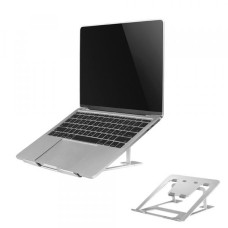 Neomounts NSLS085SILVER Ergonomic Notebook Desk Stand, 10" - 17", 5 kg, 254 - 431.8 mm, S Neomounts NSLS085SILVER Ergonomic Notebook Desk Stand, 10" - 17", 5 kg, 254 - 431.8 mm, S