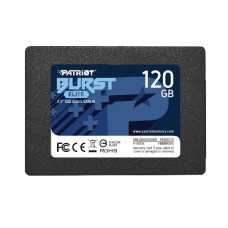 Patriot PBE120GS25SSDR BURST ELITE SSD, 120GB, SATA3, 540 MB/s, Black Patriot PBE120GS25SSDR BURST ELITE SSD, 120GB, SATA3, 540 MB/s, Black