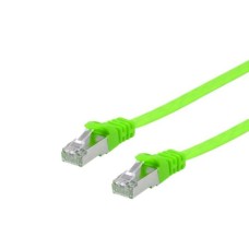 Equip 60764207101 Cat.6A U/FTP Flat Patch Cable, 3.0m, Green, 3 m, Cat6a, RJ45, Green Equip 60764207101 Cat.6A U/FTP Flat Patch Cable, 3.0m, Green, 3 m, Cat6a, RJ45, Green