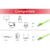 Equip 60764207101 Cat.6A U/FTP Flat Patch Cable, 3.0m, Green, 3 m, Cat6a, RJ45, Green Equip 60764207101 Cat.6A U/FTP Flat Patch Cable, 3.0m, Green, 3 m, Cat6a, RJ45, Green