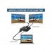 Equip 332715 Ultra Slim 2-Port HDMI Splitter, 3840 x 2160p, 4K Ultra HD, Power-by-USB, Black