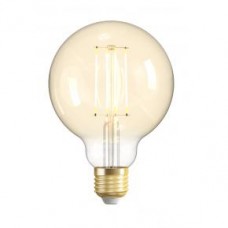 WOOX R5139 Smart G95 Filament LED Bulb, Wi-Fi, E27, 4.9W, 470 lm, Warm White 2700K