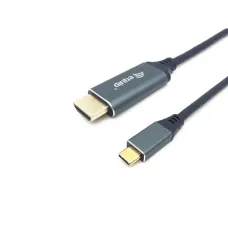 Equip 13341507101 USB-C to HDMI Cable, M/M, 1 m, 4K/60Hz, Straight Equip 13341507101 USB-C to HDMI Cable, M/M, 1 m, 4K/60Hz, Straight