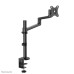 Neomounts DS60-425BL1 Desk-mount, 1x 27 inch, 8 kg, Tilt/ rotate/ swivel, 100x100 mm, Black