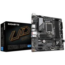Gigabyte B760M DS3H, mATX, Intel LGA1700, B760, DDR5-SDRAM, 192 GB, USB 3.2, M.2, 2.5 GbE