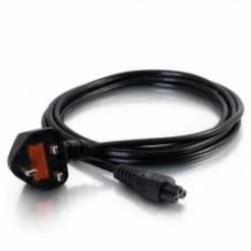 Power cable UK, 230V 1,8m IEC-60320-C5 black